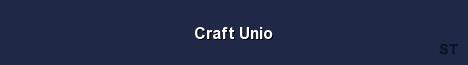 Craft Unio Server Banner