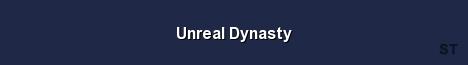 Unreal Dynasty Server Banner
