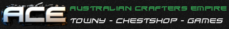 Australian Crafters Empire ACEMC Server Banner