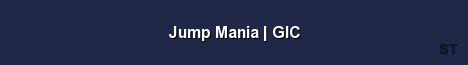 Jump Mania GIC Server Banner