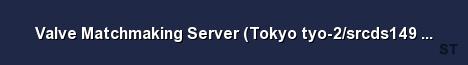 Valve Matchmaking Server Tokyo tyo 2 srcds149 55 Server Banner
