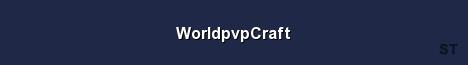 WorldpvpCraft Server Banner