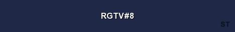 RGTV 8 Server Banner
