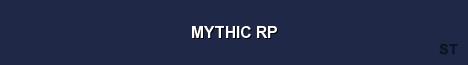 MYTHIC RP Server Banner