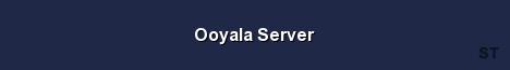 Ooyala Server Server Banner