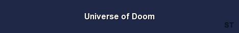 Universe of Doom Server Banner