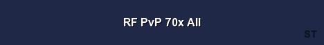RF PvP 70x All Server Banner