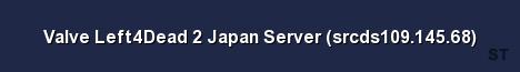 Valve Left4Dead 2 Japan Server srcds109 145 68 
