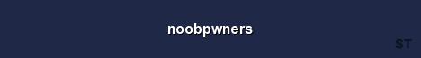 noobpwners Server Banner
