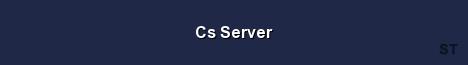 Cs Server 
