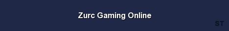 Zurc Gaming Online Server Banner