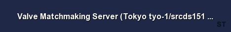Valve Matchmaking Server Tokyo tyo 1 srcds151 58 