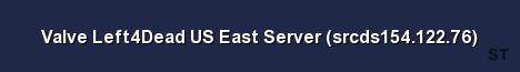 Valve Left4Dead US East Server srcds154 122 76 Server Banner
