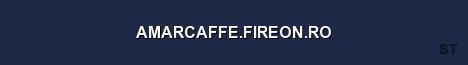 AMARCAFFE FIREON RO Server Banner