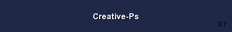 Creative Ps Server Banner