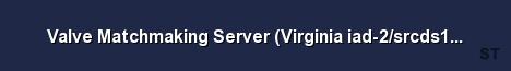 Valve Matchmaking Server Virginia iad 2 srcds148 8 Server Banner