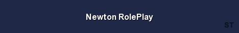 Newton RolePlay Server Banner