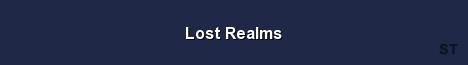 Lost Realms Server Banner