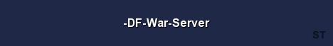 DF War Server Server Banner