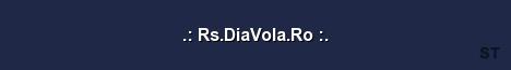 Rs DiaVola Ro Server Banner