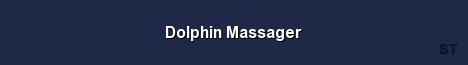 Dolphin Massager Server Banner