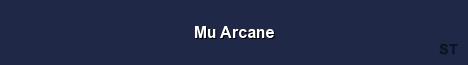 Mu Arcane Server Banner