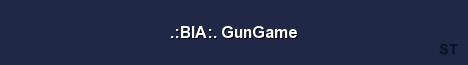 BIA GunGame Server Banner