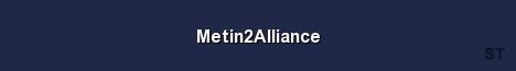 Metin2Alliance Server Banner