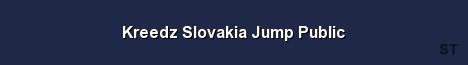 Kreedz Slovakia Jump Public Server Banner