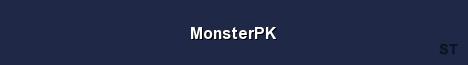 MonsterPK Server Banner