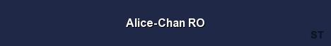 Alice Chan RO Server Banner
