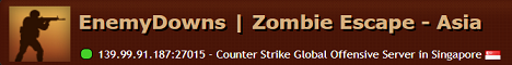 EnemyDowns Zombie Escape Server Banner