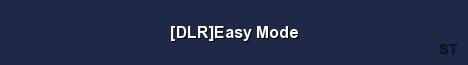 DLR Easy Mode Server Banner