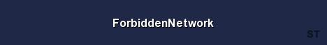ForbiddenNetwork Server Banner