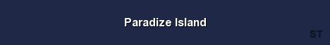 Paradize Island Server Banner
