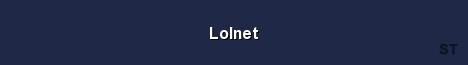 Lolnet Server Banner