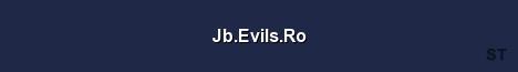 Jb Evils Ro Server Banner