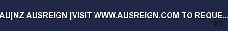 AU NZ AUSREIGN VISIT WWW AUSREIGN COM TO REQUEST MAPS Server Banner
