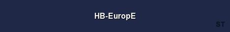 HB EuropE Server Banner