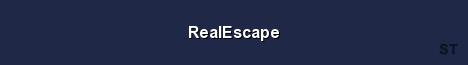 RealEscape Server Banner