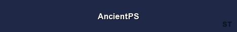 AncientPS Server Banner