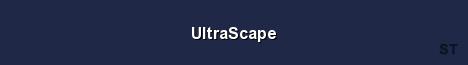 UltraScape Server Banner