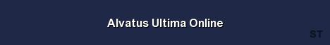Alvatus Ultima Online Server Banner