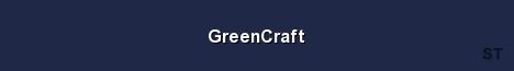 GreenCraft Server Banner