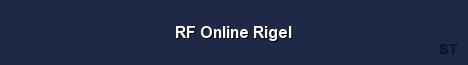 RF Online Rigel Server Banner