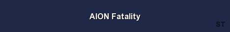 AION Fatality Server Banner
