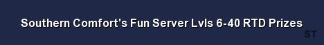 Southern Comfort s Fun Server Lvls 6 40 RTD Prizes Server Banner