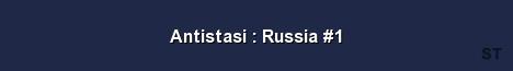 Antistasi Russia 1 Server Banner