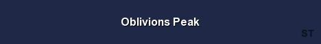 Oblivions Peak Server Banner