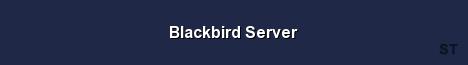 Blackbird Server 